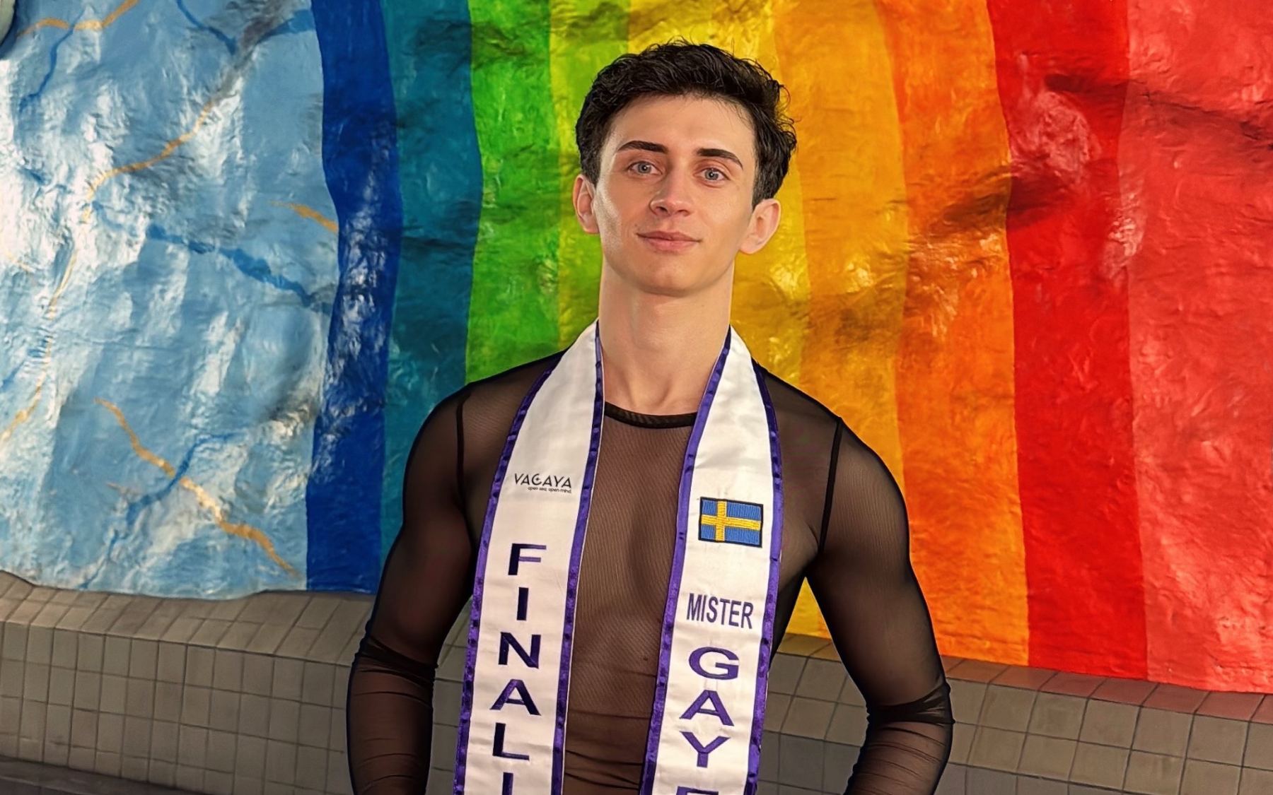 The fight isn't over. Haris could become Mr Gay Europe